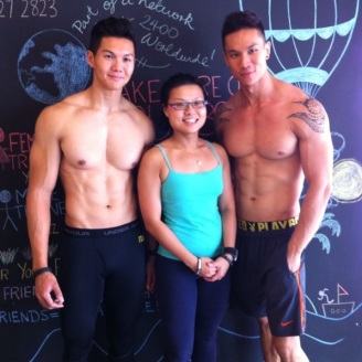 fitness models and me